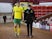 Norwich City striker Jordan Hugill limps off after an injury on January 23, 2021