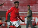 Benfica defender Nuno Tavares pictured in action in November 2020