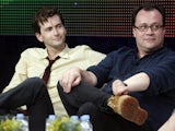 Russell T Davies pictured with David Tennant in July 2009