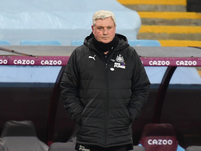 Newcastle United manager Steve Bruce pictured on January 23, 2021