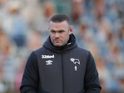 Derby County manager Wayne Rooney pictured on January 23, 2021
