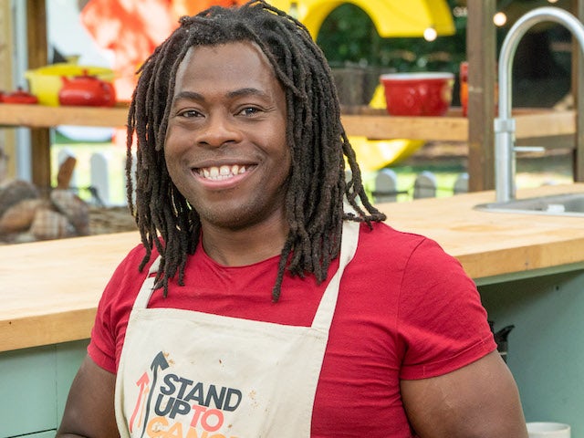 Ade Adepitan on The Great Celebrity Bake Off for Stand Up To Cancer 2021