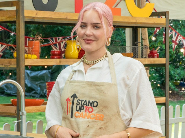 Anne-Marie on The Great Celebrity Bake Off for Stand Up To Cancer 2021