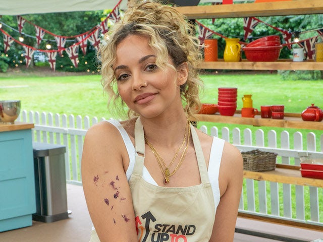 Jesy Nelson on The Great Celebrity Bake Off for Stand Up To Cancer 2021