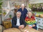 Matt Lucas, Prue Leith and Paul Hollywood on The Great Celebrity Bake Off for Stand Up To Cancer 2021
