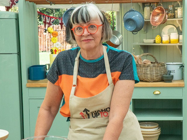 Philippa Perry on The Great Celebrity Bake Off for Stand Up To Cancer 2021