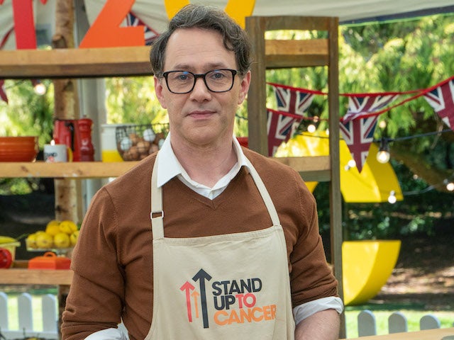Reece Shearsmith on The Great Celebrity Bake Off for Stand Up To Cancer 2021
