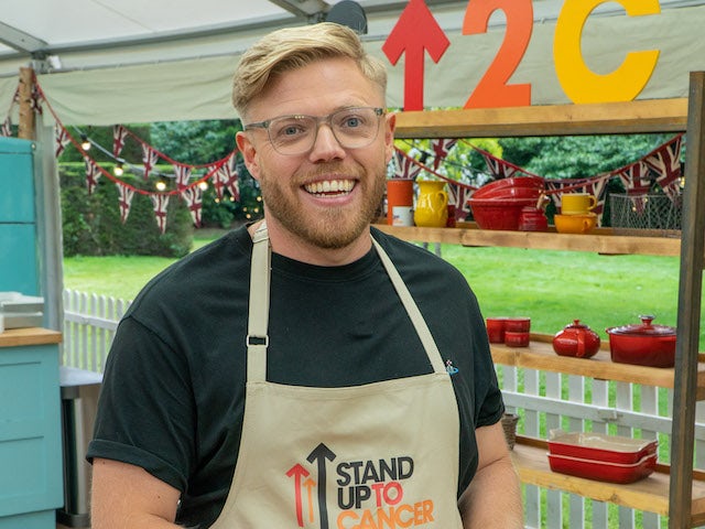 Rob Beckett on The Great Celebrity Bake Off for Stand Up To Cancer 2021