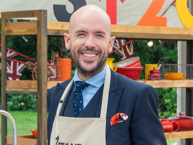 Tom Allen on The Great Celebrity Bake Off for Stand Up To Cancer 2021