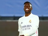 Real Madrid forward Vinicius Junior pictured in December 2020