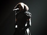 Celeste at the Brit Awards in February 2020