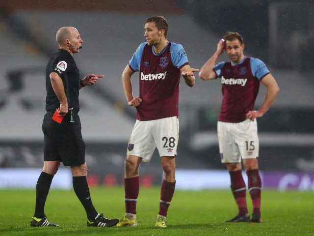 West Ham successfully appeal Tomas Soucek red card