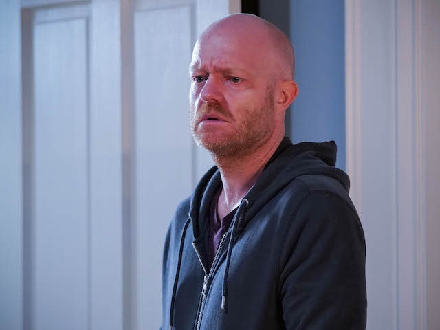 Max on the first episode of EastEnders on February 12, 2021