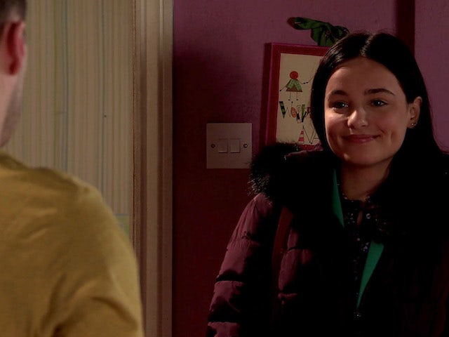 Alina on the second episode of Coronation Street on February 10, 2021