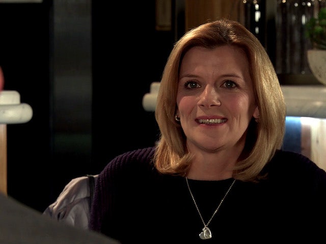 Leanne on the first episode of Coronation Street on February 8, 2021