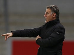 Lille coach Christophe Galtier pictured on February 14, 2021