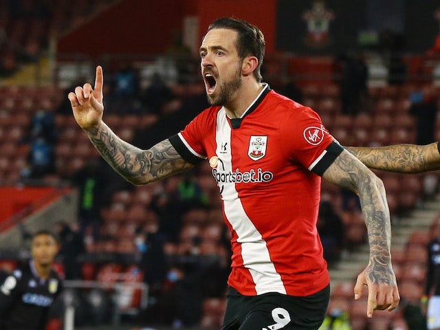 Danny Ings in action for Southampton on January 30, 2021