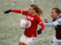 Ebony Salmon in action for Bristol City in February 2021