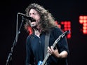 Foo Fighters at Glastonbury in June 2017
