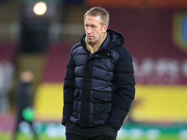 Brighton & Hove Albion manager Graham Potter pictured in February, 2021