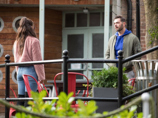 Cher and Sylver on Hollyoaks on February 19, 2021