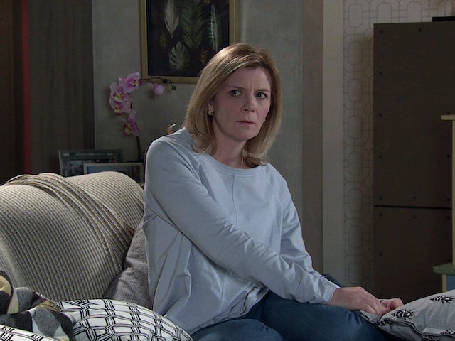 Leanne on the second episode of Coronation Street on March 3, 2021