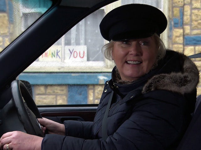Eileen on the first episode of Coronation Street on February 24, 2021