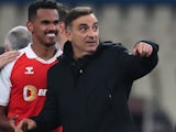 Braga head coach Carlos Carvalhal pictured in December 2020