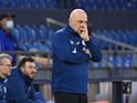 Schalke 04 coach Christian Gross pictured on February 20, 2021
