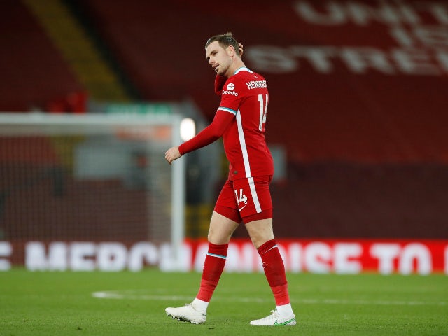 Jordan Henderson in contention to return against Crystal Palace?
