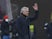 Tottenham Hotspur manager Jose Mourinho reacts in the Europa League on February 18, 2021