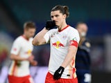 Marcel Sabitzer in action for RB Leipzig on January 20, 2021