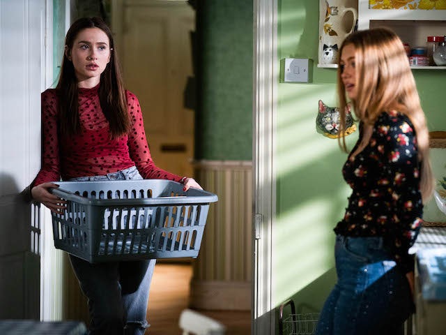 Dotty and Tiff on EastEnders on March 4, 2021