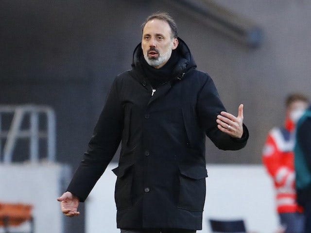 Stuttgart manager Pellegrino Matarazzo pictured in February 2021