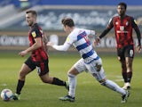 Queens Park Rangers' Stefan Johansen in action with AFC Bournemouth's Jack Wilshere on February 20, 2021