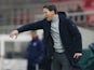 PSV Eindhoven coach Roger Schmidt in the Europa League on February 18, 2021