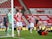 Stoke City's Nick Powell celebrates scoring their second goal on February 20, 2021
