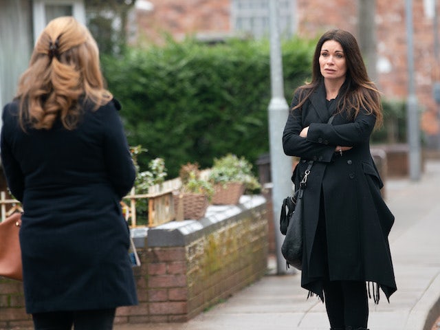 Carla on the second episode of Coronation Street on February 22, 2021