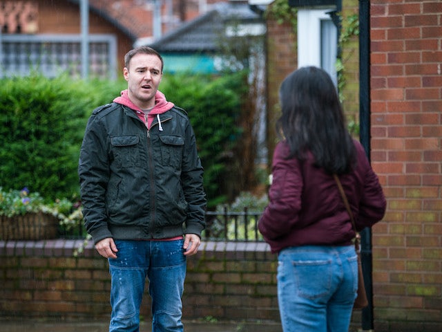 Tyrone on the first episode of Coronation Street on March 10, 2021