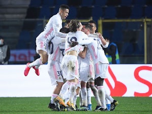 European roundup: Real Madrid score late to overcome Atalanta