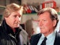 Bill Roache and Johnny Briggs in their 'Ken and Mike' Coronation Street pomp