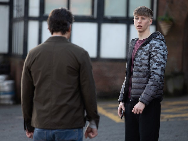 Sid on Hollyoaks on March 3, 2021