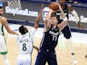 Dallas Mavericks guard Luka Doncic in action on February 23, 2021