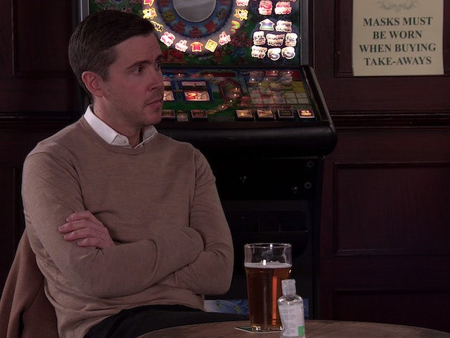 Todd on the second episode of Coronation Street on March 8, 2021