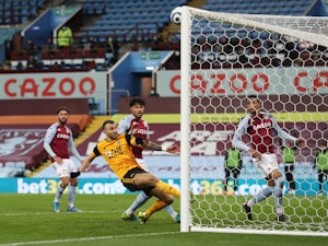 Aston Villa 0-0 Wolves: Romain Saiss misses open goal in stalemate