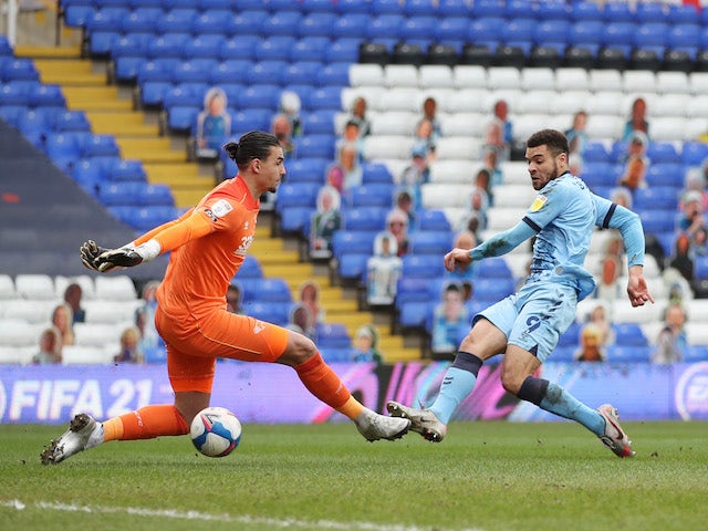 Result: Coventry 1-0 Derby: Max Biamou boosts Coventry's survival hopes