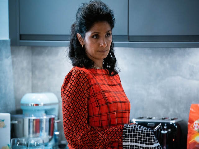 Suki on the second episode of EastEnders on March 16, 2021