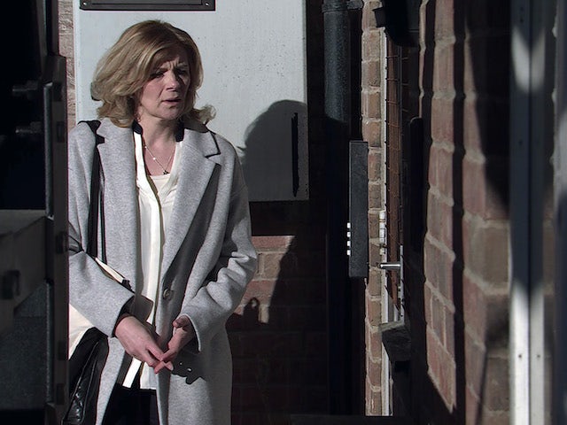 Leanne on the second episode of Coronation Street on March 15, 2021