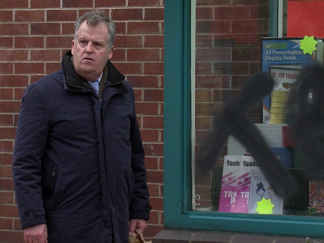 Brian on the second episode of Coronation Street on March 22, 2021