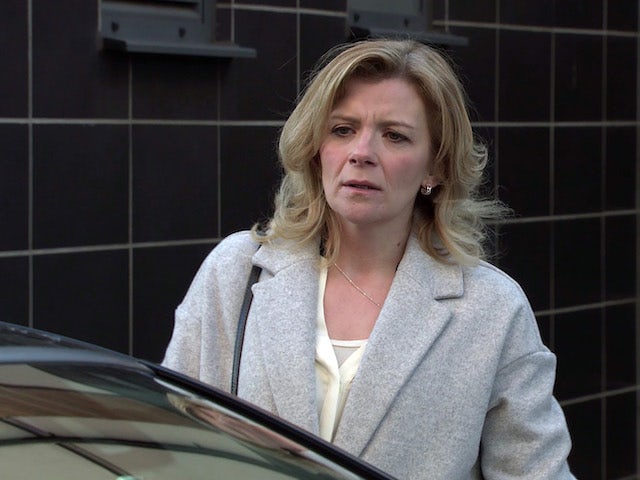 Leanne on the first episode of Coronation Street on March 15, 2021